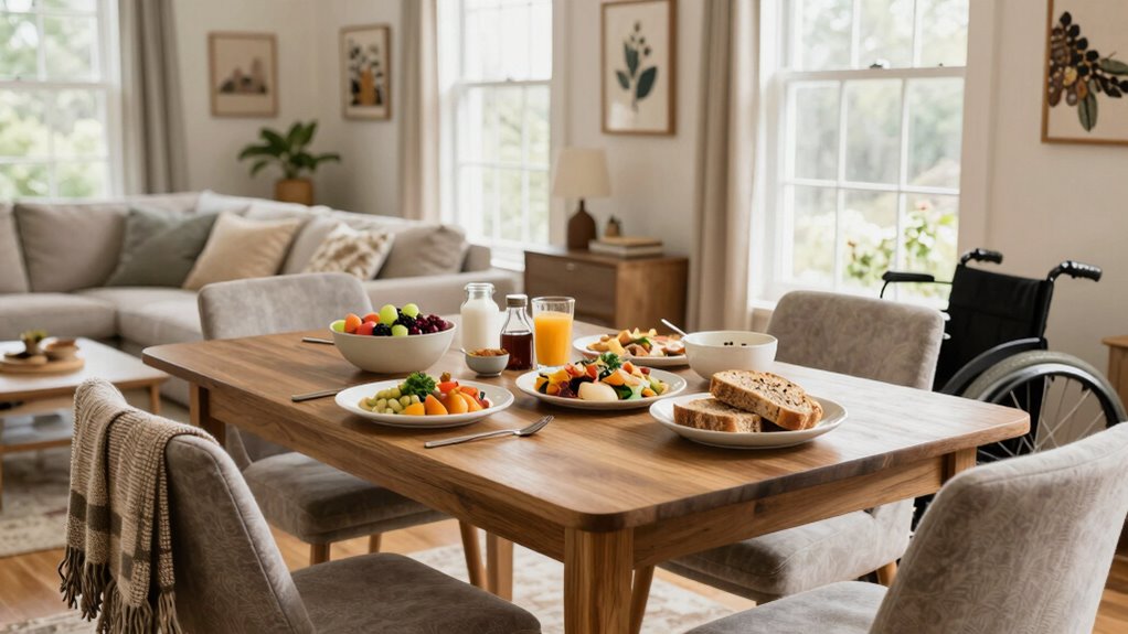 accommodate needs with care