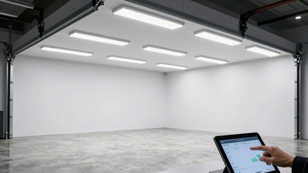accurate garage lighting planning