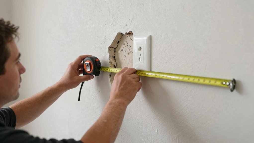 adjust for wall irregularities