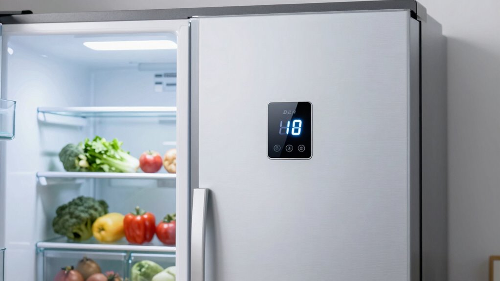 adjust fridge temperature and seals