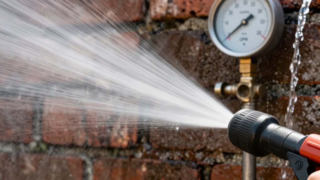 adjust pressure for surface safety