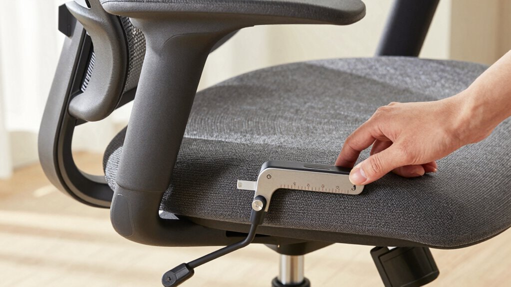 adjust seat height and depth