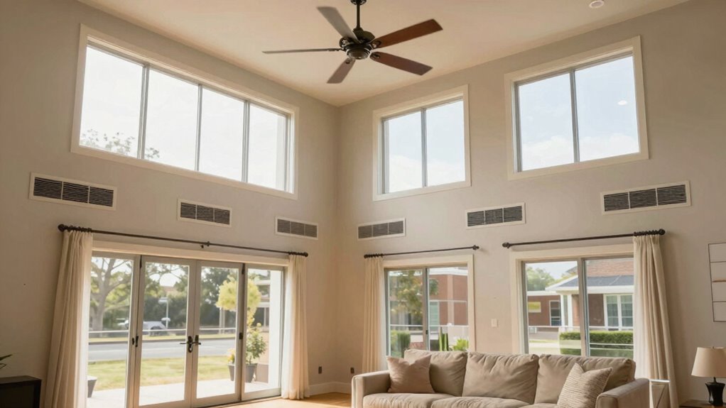 adjust vents and seal leaks