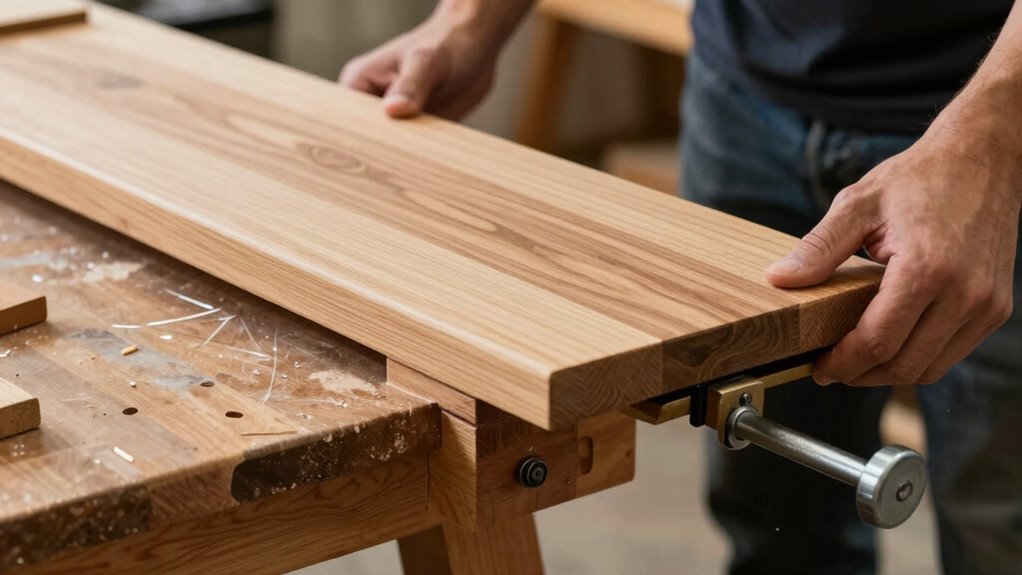 adjust workbench for comfort