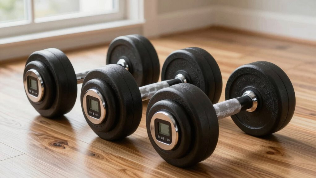 adjustable dumbbell features checklist