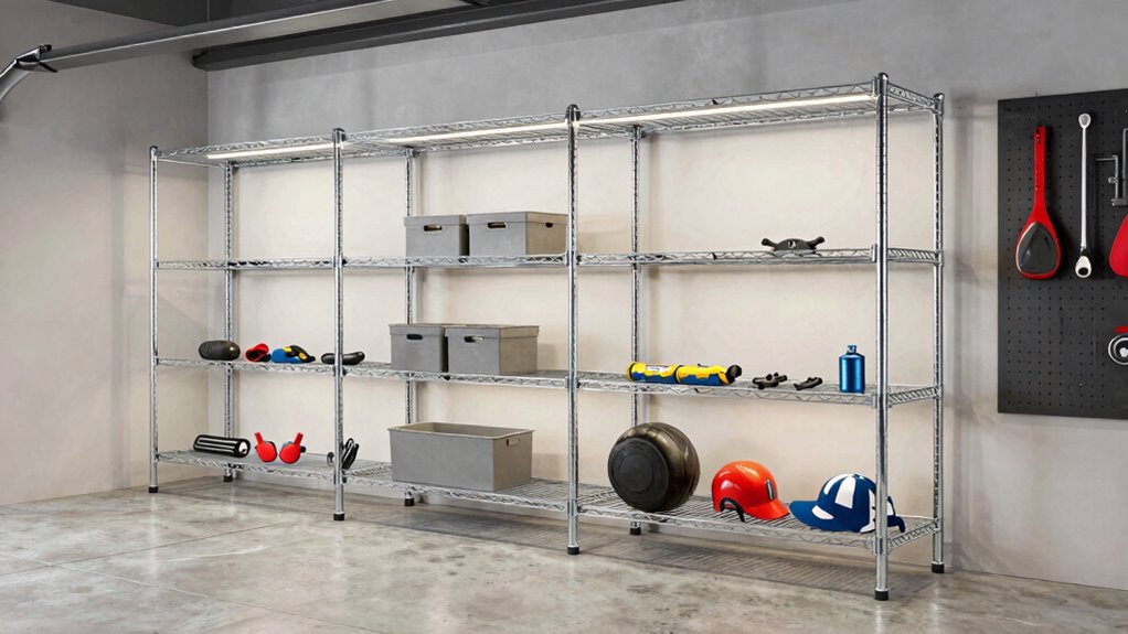 adjustable durable wire shelving