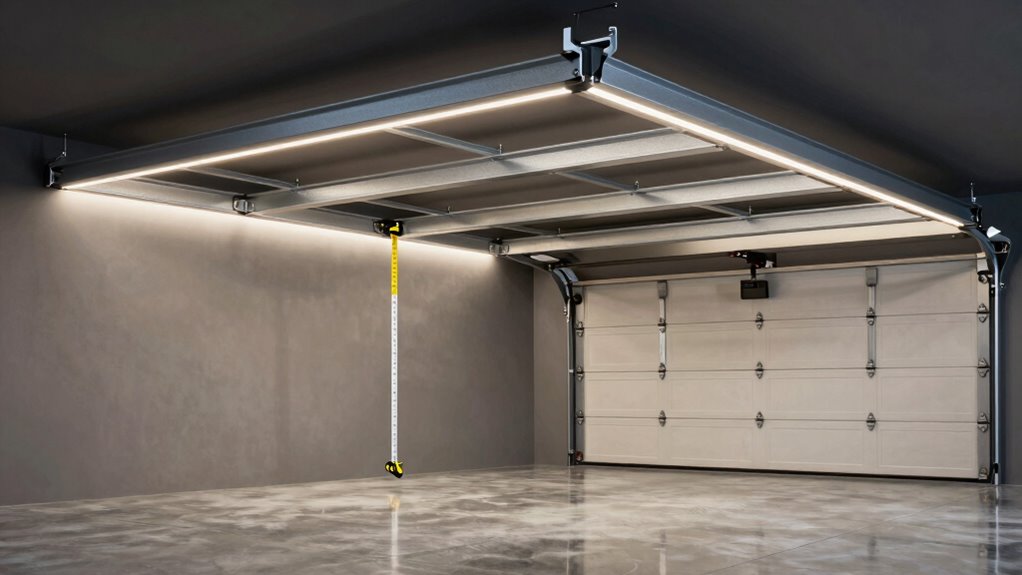 adjustable garage rack height