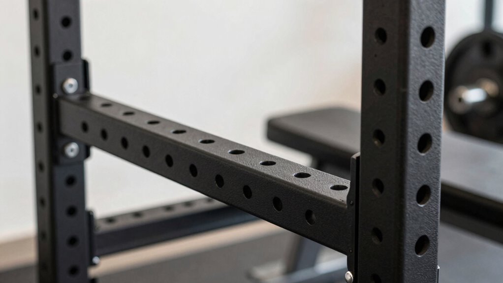 adjustable hole spacing enhances versatility