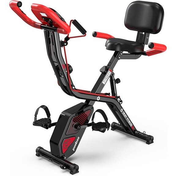 adjustable resistance folding bike