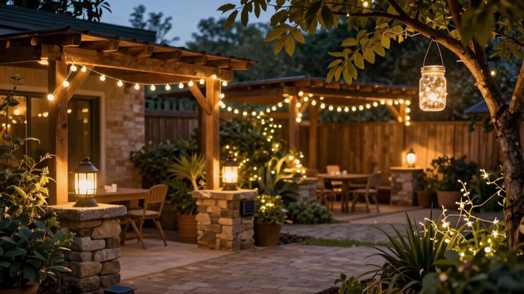 affordable outdoor lighting ideas