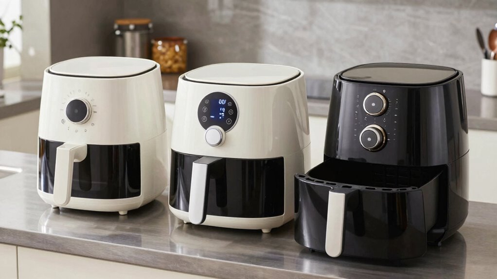 air fryer size comparison