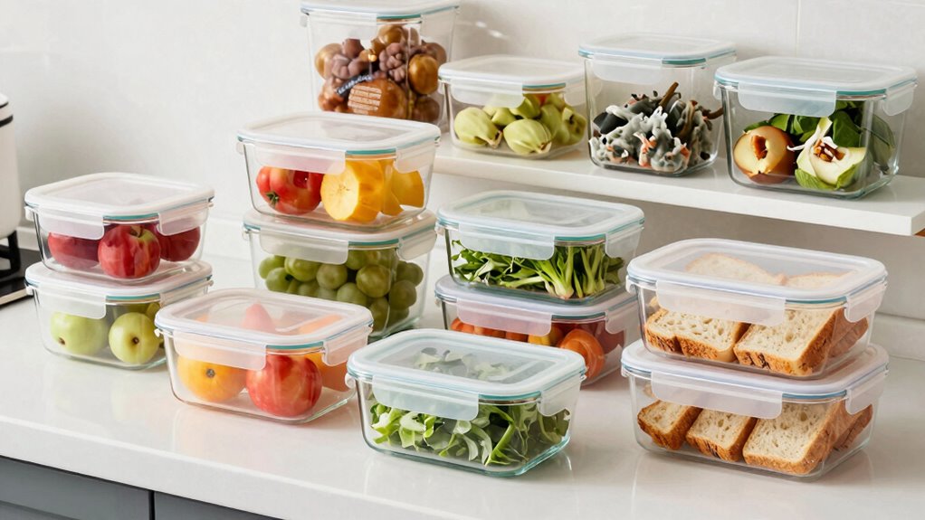 airtight bpa free food storage