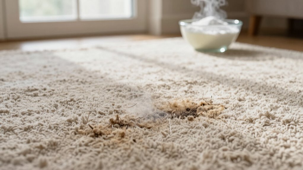 assess carpet odor sources