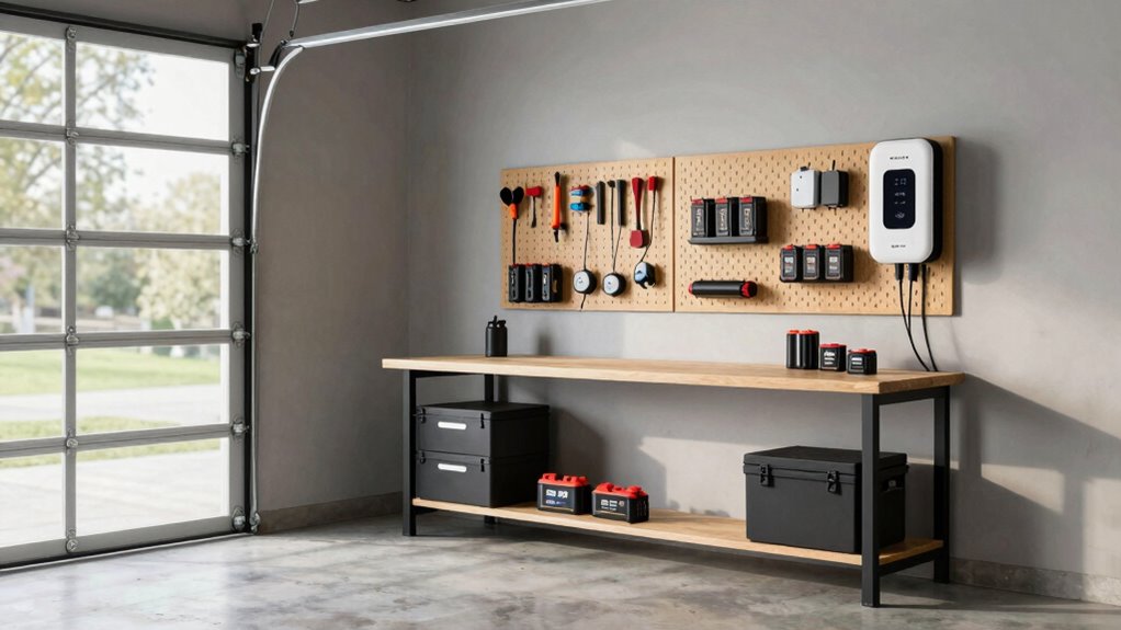 assess garage charging requirements