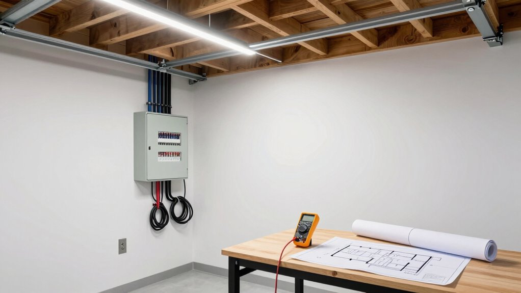 assess garage electrical capacity