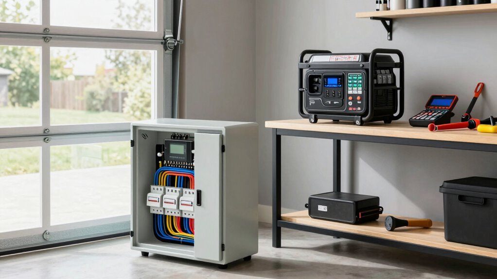 assess garage power requirements