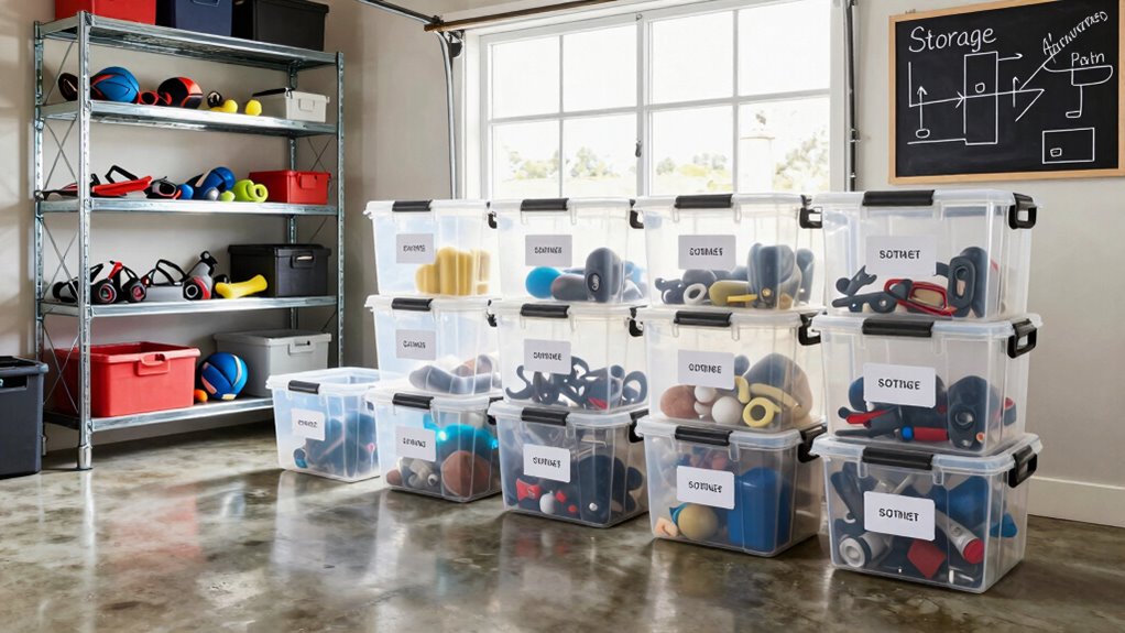 avoid clutter and safety hazards