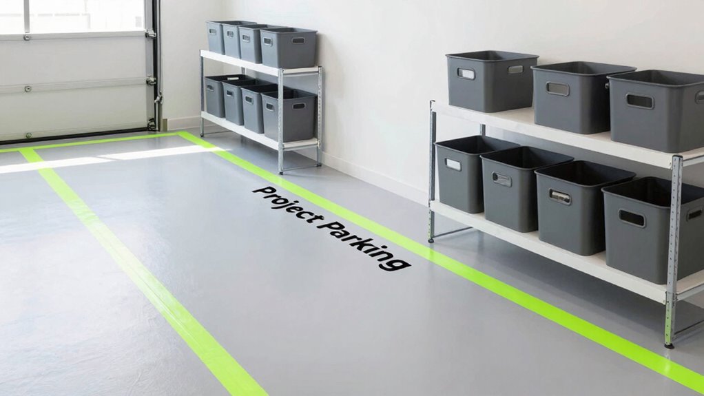 avoid cluttered poorly labeled parking