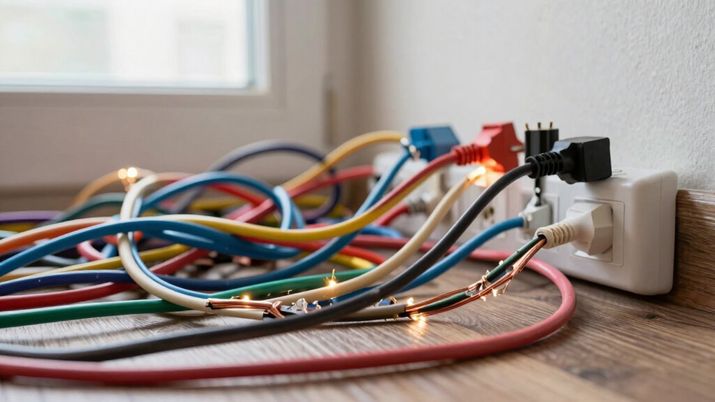 avoid overloading extension cords