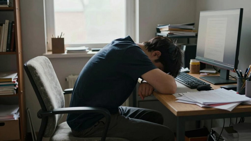 back pain from poor ergonomics