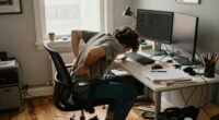 back pain from remote work