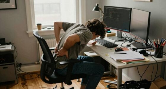 back pain from remote work