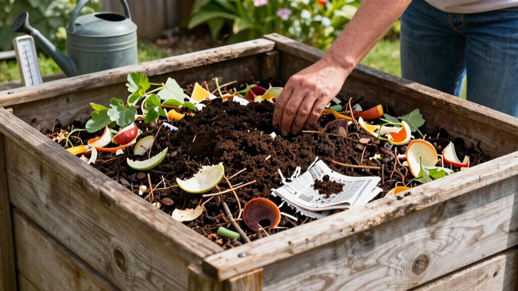 balance moisture aeration decomposition