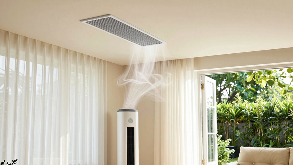 balanced indoor air circulation