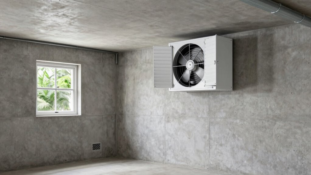 basement moisture and mold