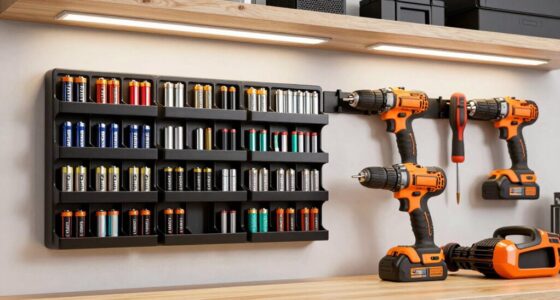 battery and tool charging station