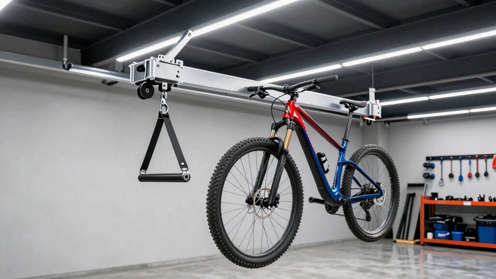 bike hoist safety features