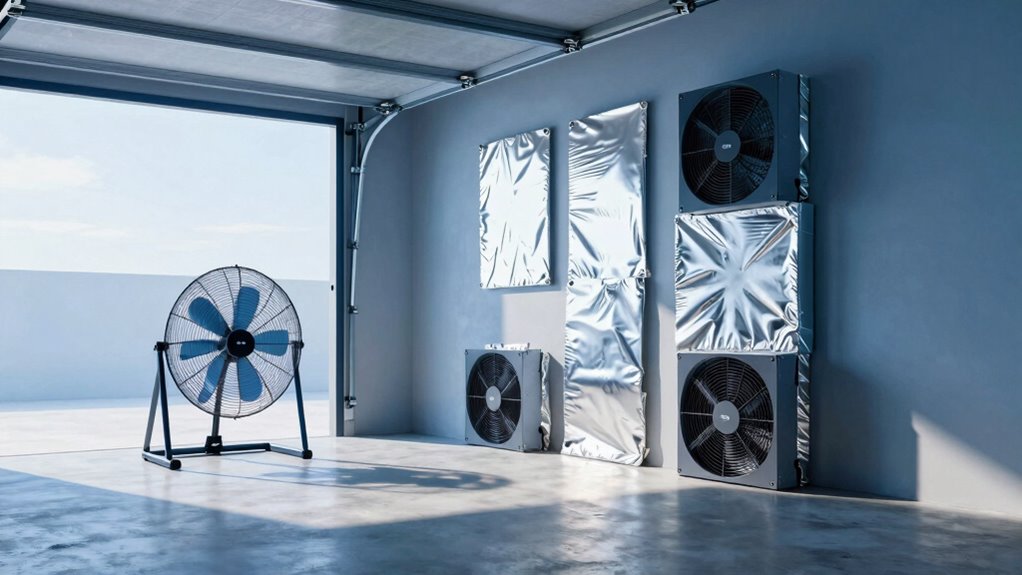 budget garage cooling solutions
