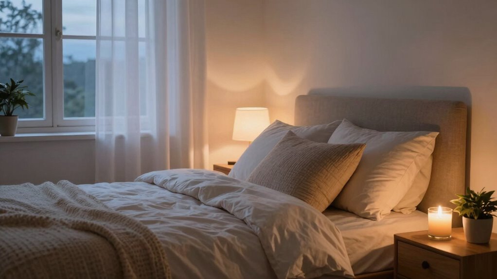 calm clutter free soothing ambiance