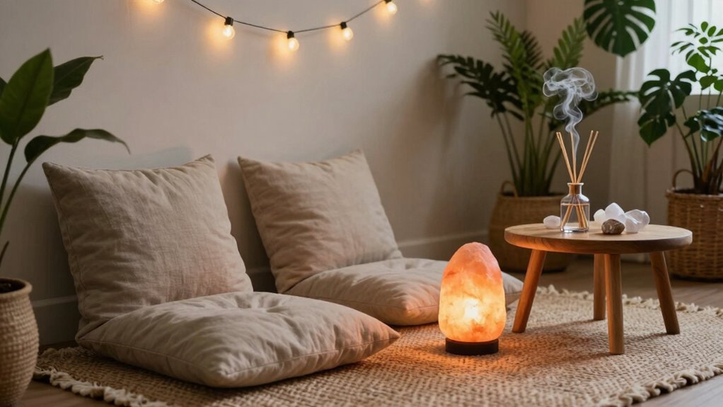 calm soothing lighting ambiance