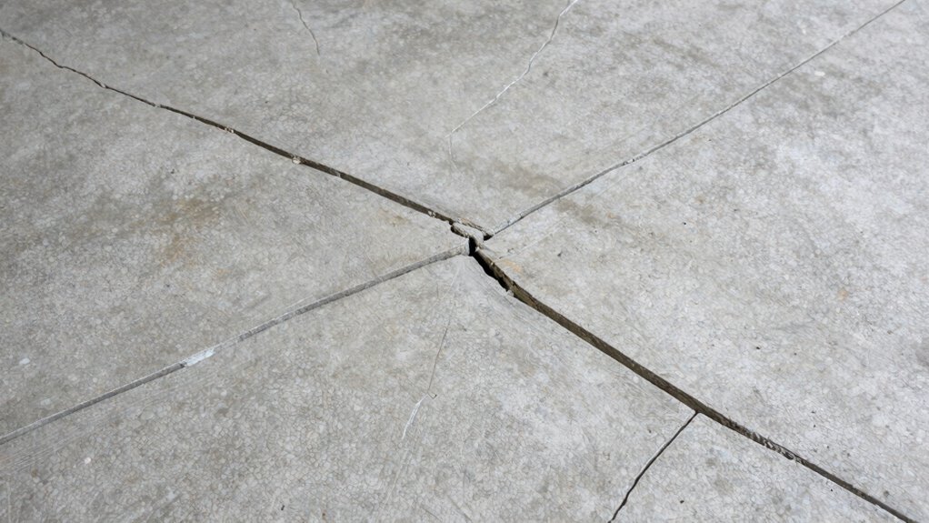 causes of garage cracks
