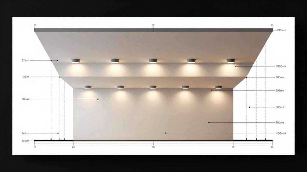 ceiling height lighting balance