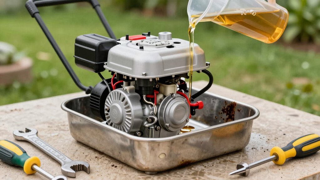 change oil regularly