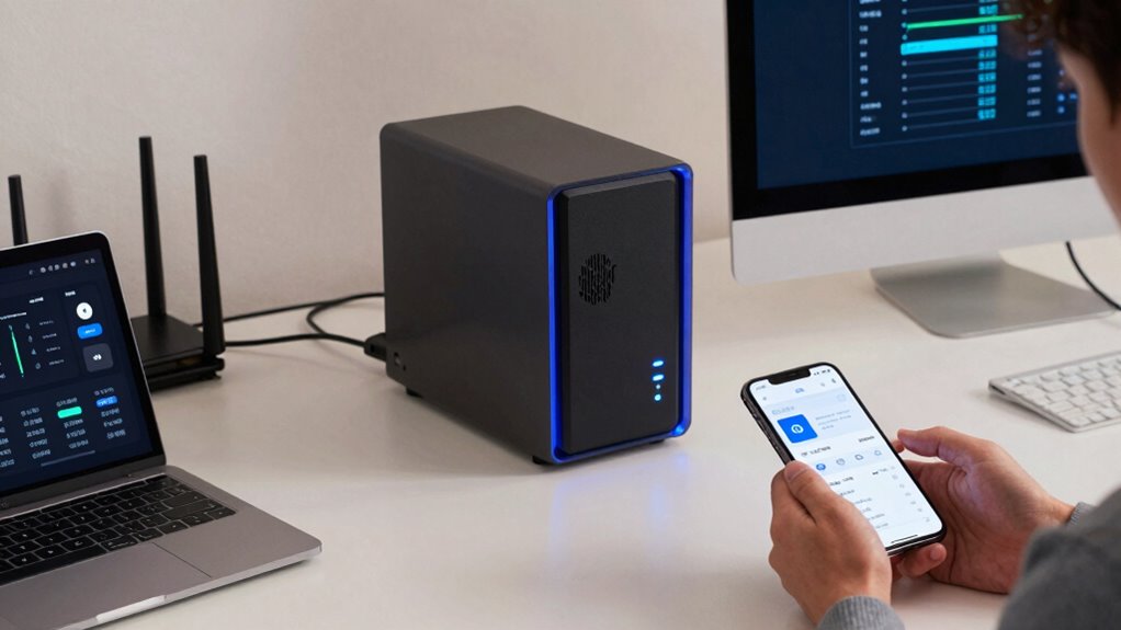 check connections and updates