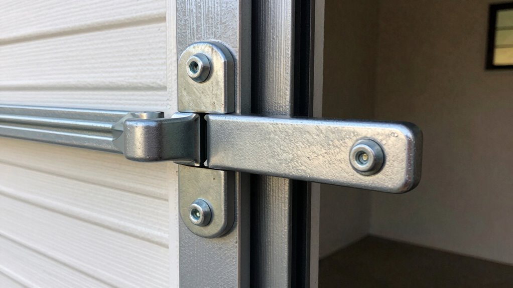check garage lock security