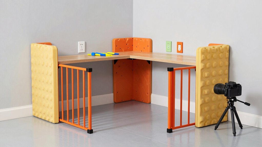 child safety barrier installation