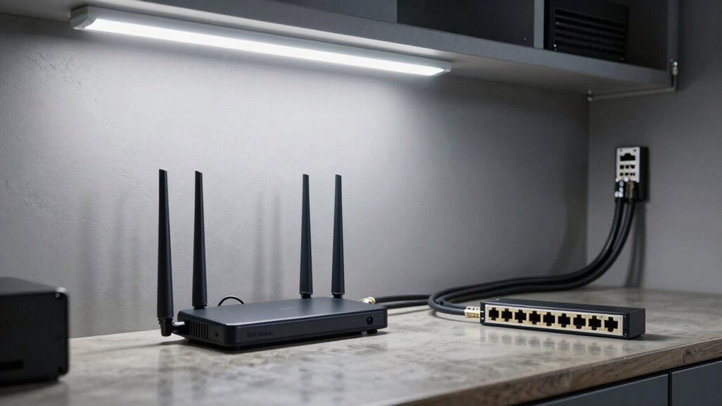 choose appropriate ethernet cables