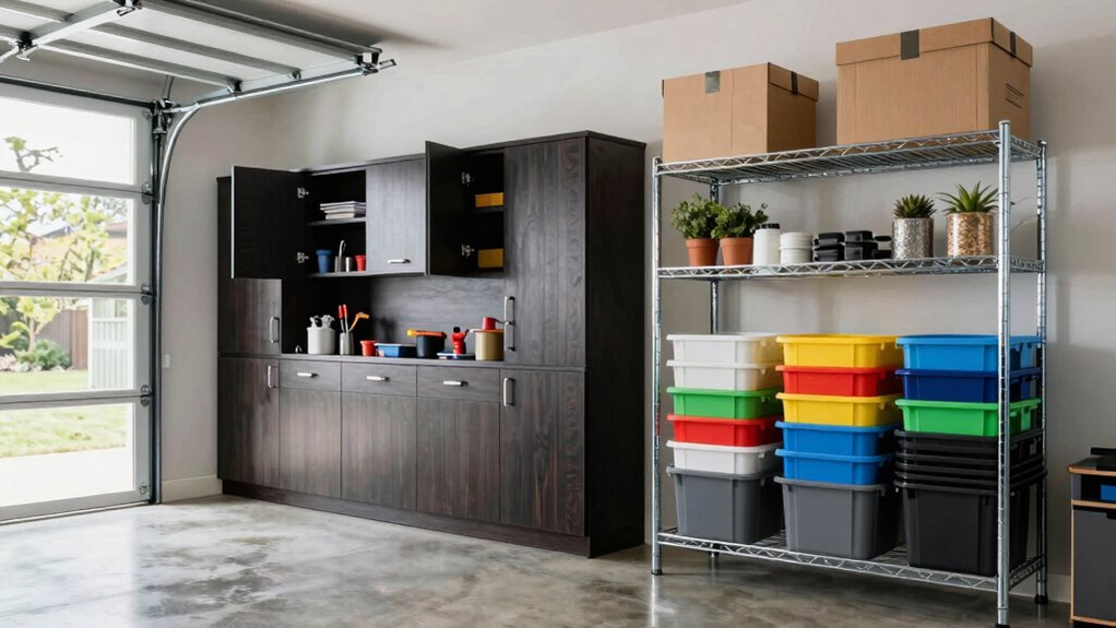 choose optimal garage storage solutions