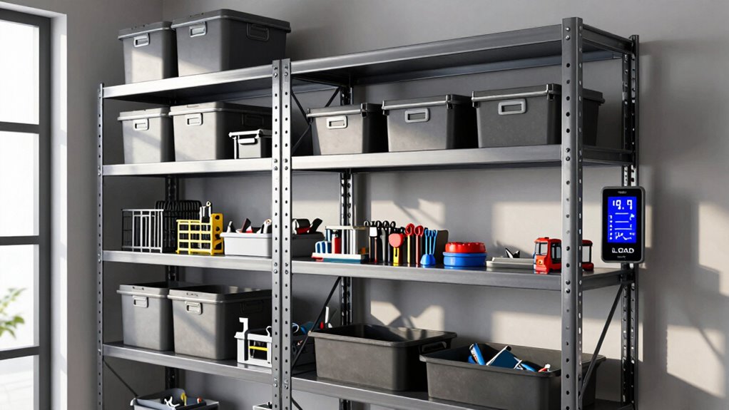 choose shelves based on weight