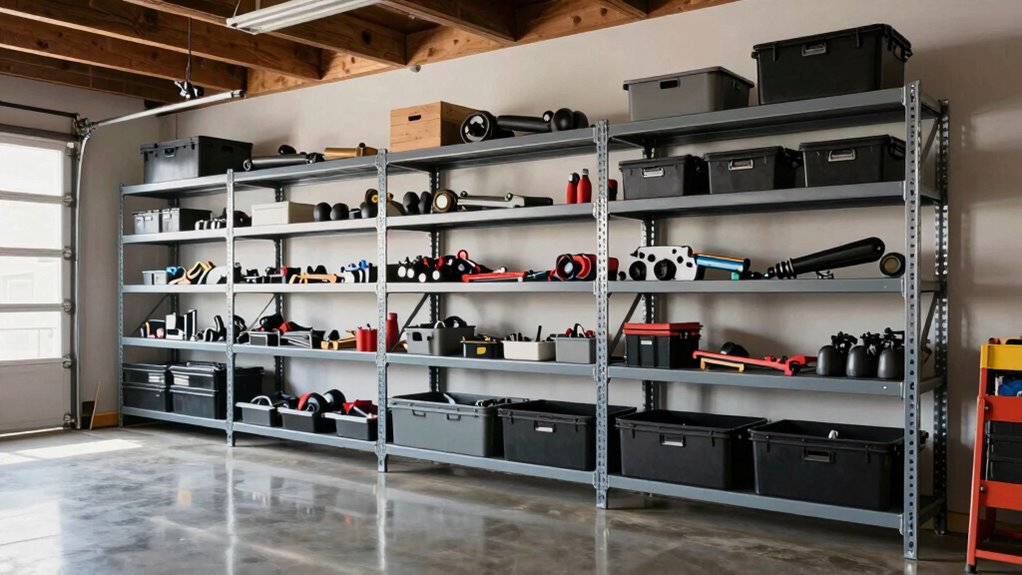 choosing durable garage shelves