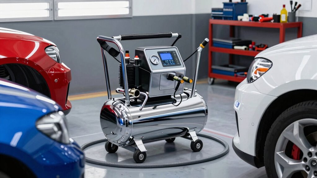 choosing efficient painting compressor