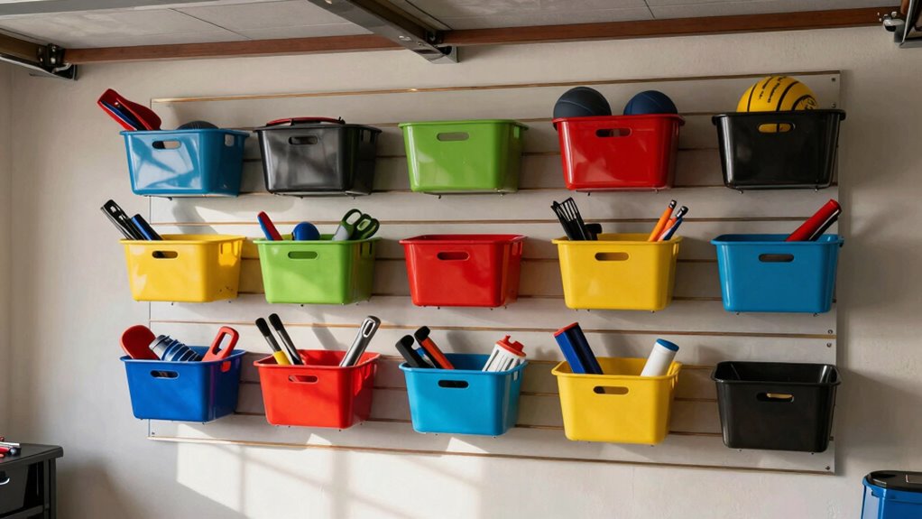 choosing garage slatwall baskets