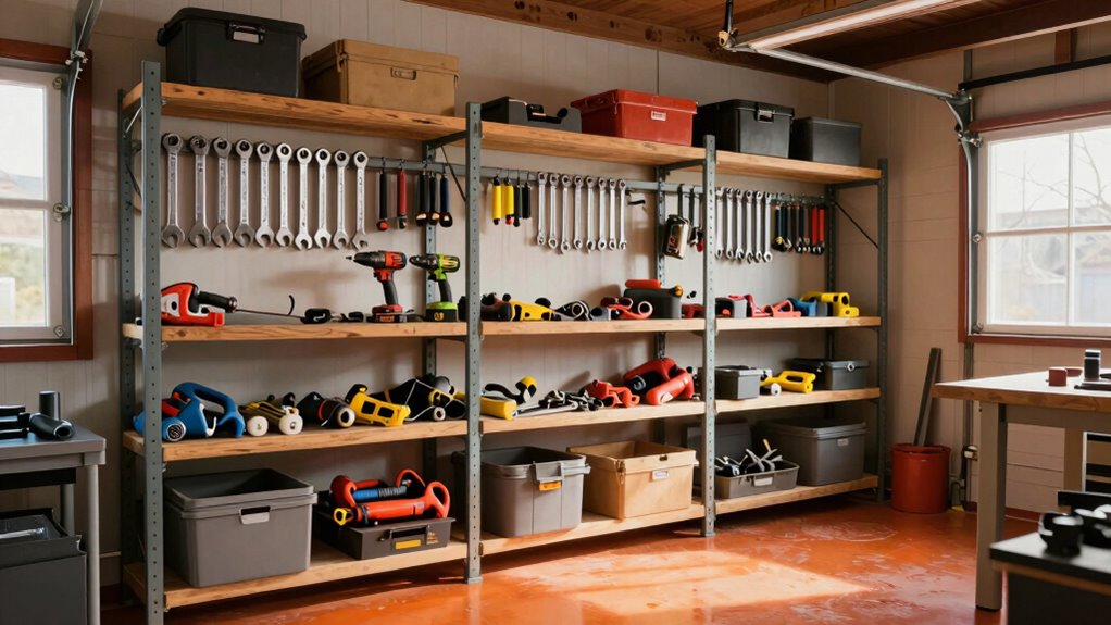choosing heavy tool shelving