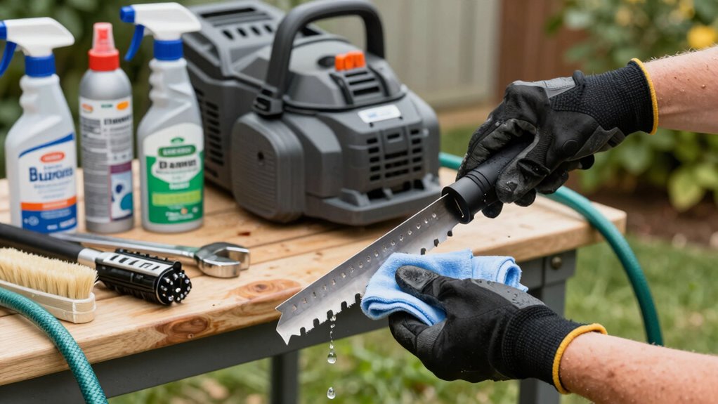 clean inspect maintain tools