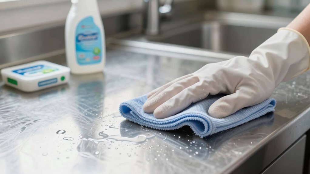 clean rinse dry thoroughly