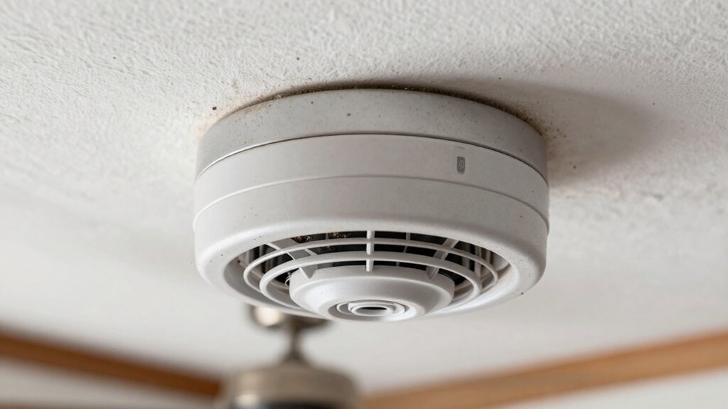 clean smoke alarm regularly